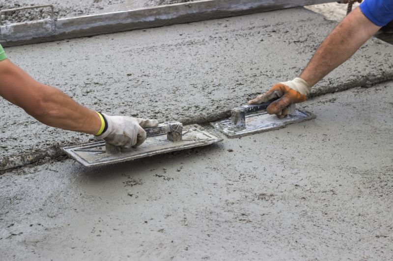 Cement Slab Laying