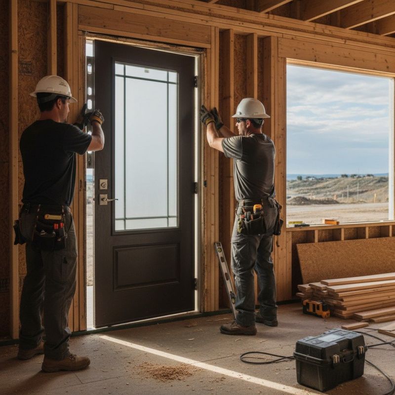 Front Entrance Construction